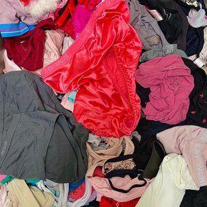 Vintage Women's Panties Lot Of 10 Sexy Thong Bikini Underwear Sizes XS S M L XL